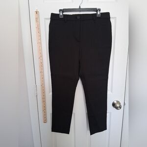 LOFT The Sutton Skinny Black Women's Pants